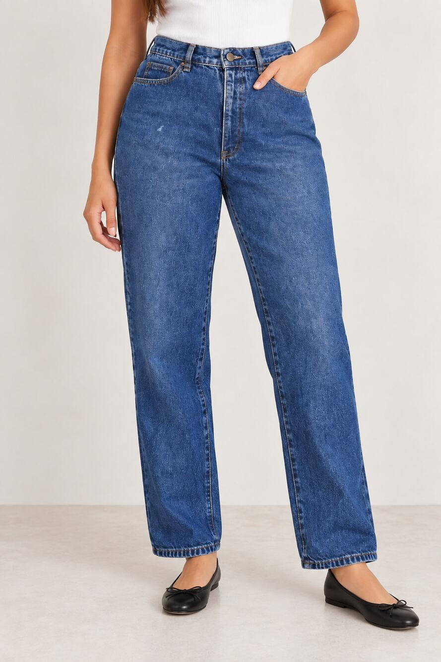 VTG Calvin Klein 14 High Rise 90s Mom Jeans 100% Cotton Normcore Made USA